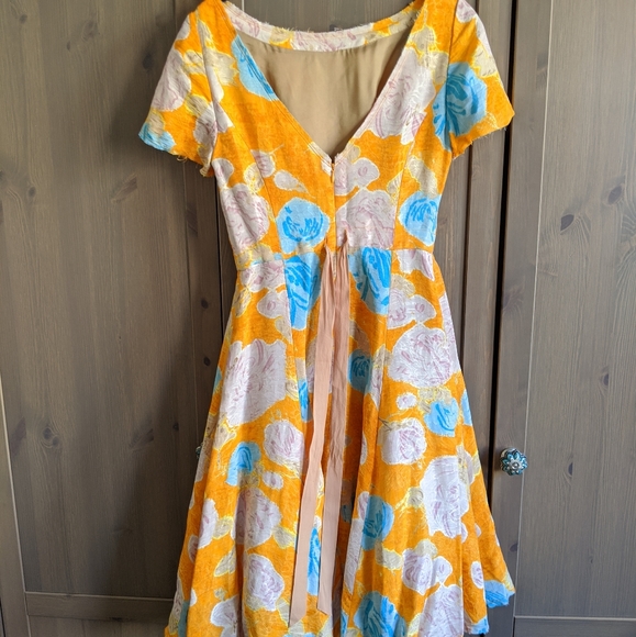 Tracy Reese Deconstructed Floral Dress - Picture 8 of 8